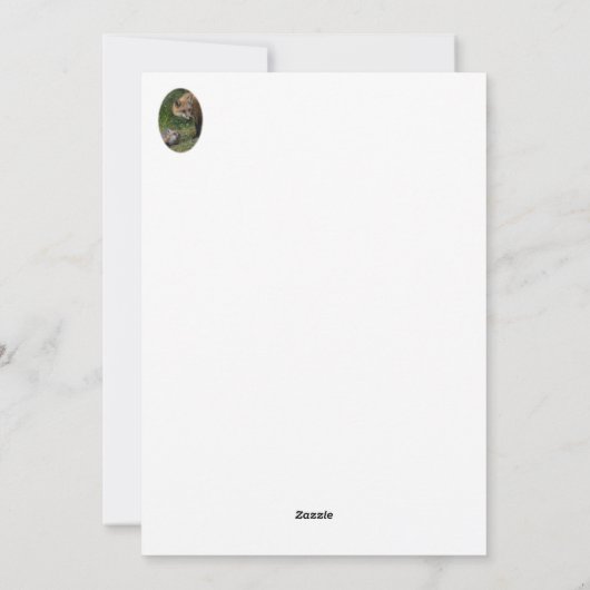 Ik hou van mijn moeder feestdagenkaart (Achterkant)