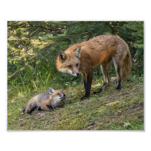 Ik hou van mijn moeder foto afdruk (Voorkant)