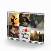 Ik hou van mijn moeder fotocollage fotoblokken (Rechts)