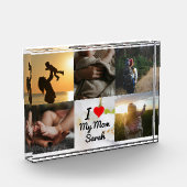 Ik hou van mijn moeder fotocollage fotoblokken (Links)