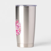 Ik hou van mijn moeder geïsoleerde drinkbeker (Links)