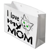 Ik hou van mijn moeder groot cadeauzakje (Achterkant Gekanteld)