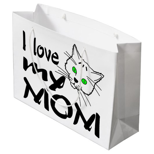 Ik hou van mijn moeder groot cadeauzakje (Achterkant Gekanteld)