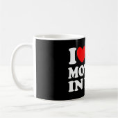 Ik hou van mijn moeder in de wet koffiemok (Links)