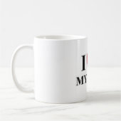 Ik hou van mijn moeder koffiemok (Links)