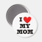 Ik hou van mijn moeder magneet (Voorkant / Achterkant)