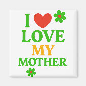 Ik hou van mijn moeder magneet (Voorkant)
