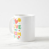 Ik hou van mijn moeder Mok (Voorkant links)