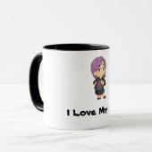 Ik hou van mijn moeder Mok (Voorkant links)