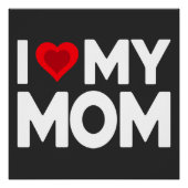 Ik hou van mijn moeder perfect poster (Voorkant)