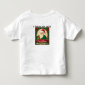 Ik hou van mijn moeder - Santa Christmas T-shirt (Achterkant)