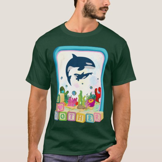 Ik hou van mijn moeder Schattige Design Boy T-shirt (Voorkant)
