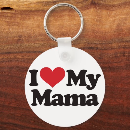 Ik hou van mijn moeder sleutelhanger (Voorkant)