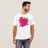 Ik hou van mijn moeder t-shirt (Voorkant volledig)