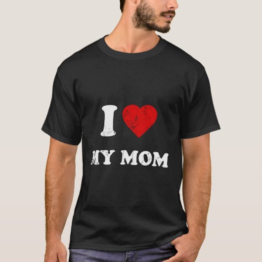 Ik hou van mijn moeder t-shirt (Voorkant)