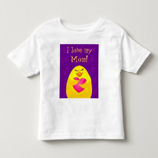 Ik hou van mijn moeder! T-Shirt (Voorkant)