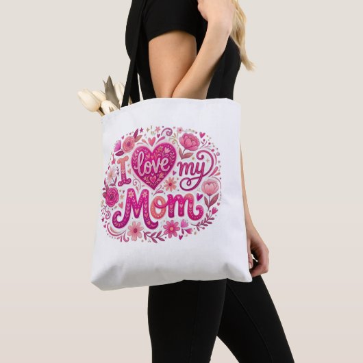 Ik hou van mijn moeder tote bag (Dichtbij)