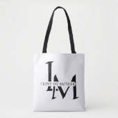 Ik hou van mijn moeder tote bag (Voorkant)