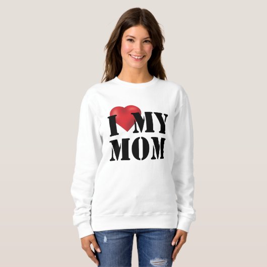 Ik hou van mijn moeder trui (Voorkant volledig)