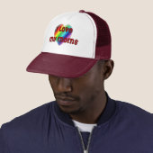 Ik hou van mijn moeders trucker pet (In situ)