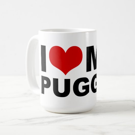 Ik hou van mijn Mok (Voorkant links)