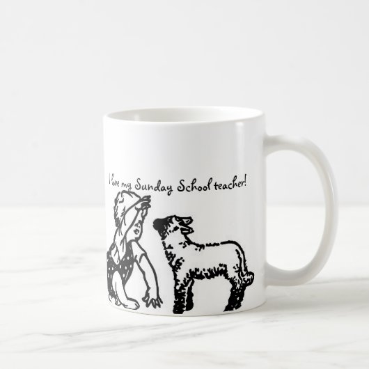 Ik hou van mijn Mok op de zondagsschool (Rechts)