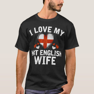 Ik hou van mijn mooie Engelse cadeautje voor T-shi T-shirt