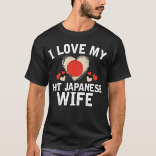 Ik hou van mijn mooie Japanse T-shirt cadeau Idee