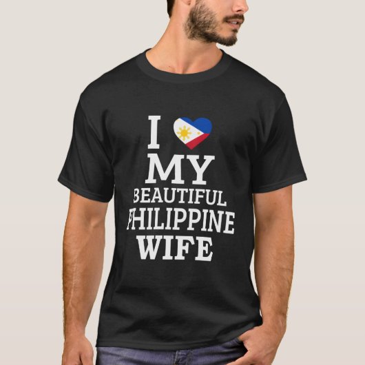 Ik hou van mijn mooie Philipe T-shirt (Voorkant)
