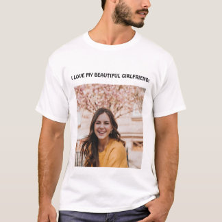 Ik hou van mijn mooie vriendin lange afstand shirt