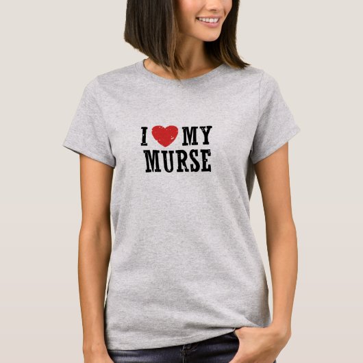 Ik hou van mijn moord t-shirt (Voorkant)