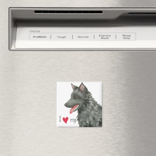 Ik hou van mijn Mudi Magneet (Insitu (Vaatwasser))