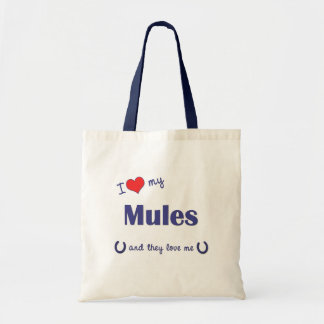 Ik hou van mijn muiltjes (meerdere muiltjes) tote bag
