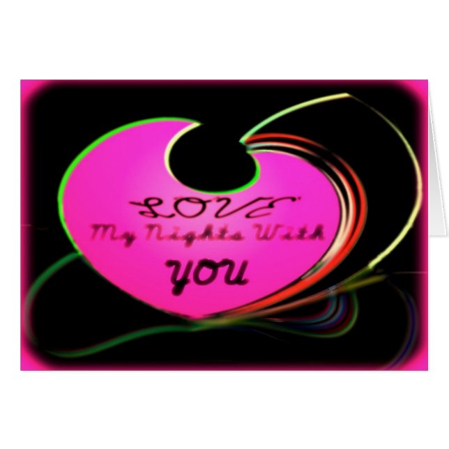 Ik hou van mijn nachtjes met jou (Voorkant Horizontaal)