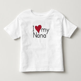 Ik hou van mijn nana kinder shirts