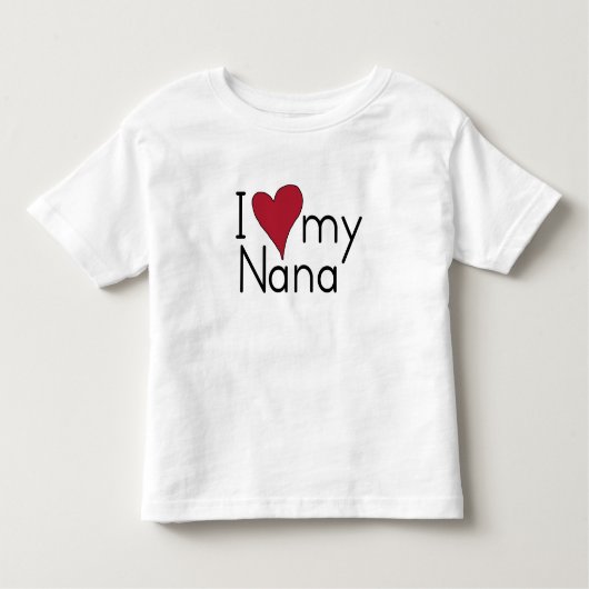 Ik hou van mijn nana kinder shirts (Voorkant)