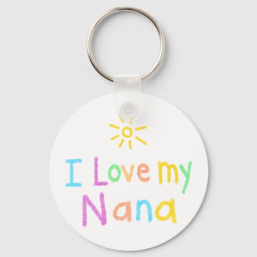 Ik hou van mijn Nana Sleutelhanger (Voorkant)