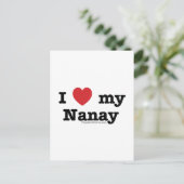 Ik hou van mijn nanay briefkaart (Staand voorkant)