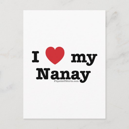 Ik hou van mijn nanay briefkaart (Voorkant)