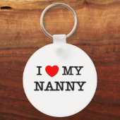 Ik hou van mijn NANNY Sleutelhanger (Voorkant)