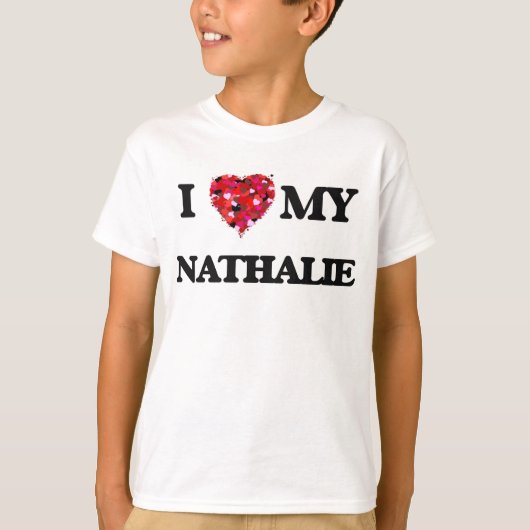 Ik hou van mijn Nathalie T-shirt (Voorkant)