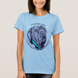 Ik hou van mijn Neapolitan Mastiff T-shirt