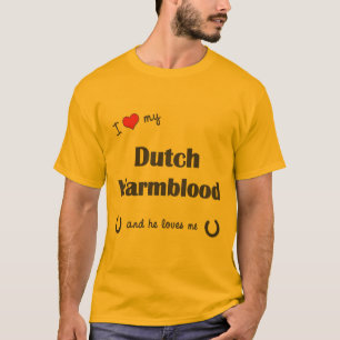 Ik hou van mijn Nederlands wapenbloed (mannelijk p T-shirt