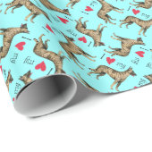 Ik hou van mijn Nederlandse herder Cadeaupapier (Rol Hoek)