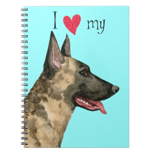 Ik hou van mijn Nederlandse herder Notitieboek