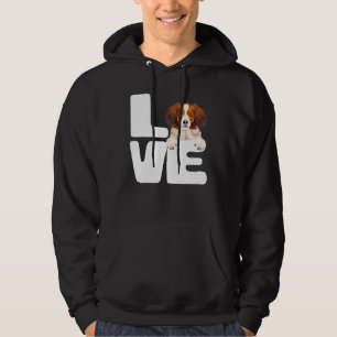 Ik hou van mijn Nederlandse Kooikerhondje hond Hoodie