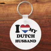 Ik hou van mijn Nederlandse man Sleutelhanger (Voorkant)