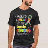 Ik hou van mijn neef Autism Awareness Day Rai T-shirt (Voorkant)