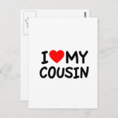 Ik hou van mijn neef briefkaart (Voorkant / Achterkant)