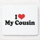 Ik hou van mijn neef muismat (Voorkant)